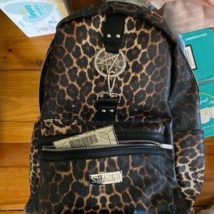 Killstar leopard backpack